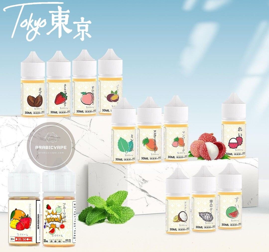 Tokyo Salt Nic E liquid 30ml
