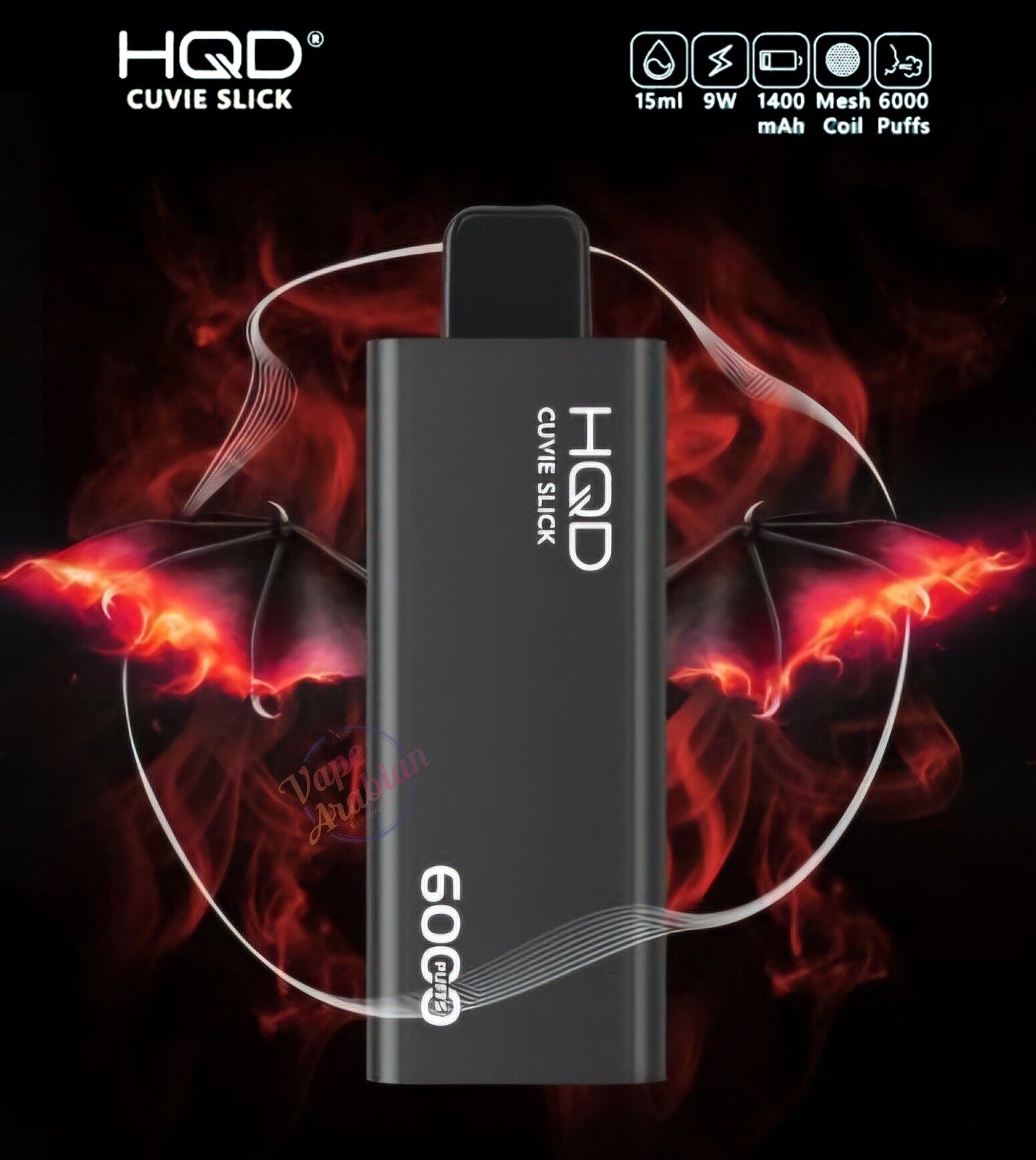HQD Cuvie Slick 6000 Puffs Disposable