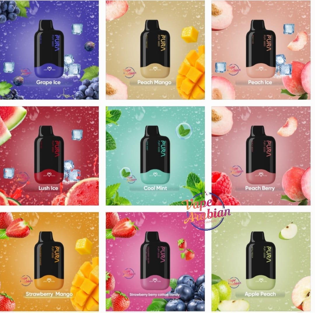 Pura 6000 Puffs Disposable Vape